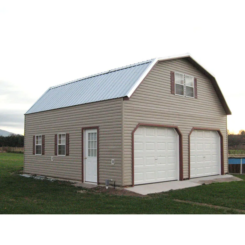 Mobile garage made by steel structure