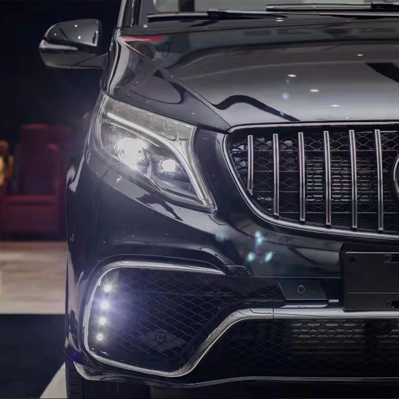 Upgraded body kit New design car bumper auto bumper front bumper for mercedes benz w447 vito v class v250 vclass v klass