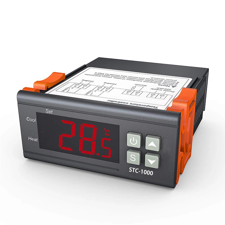  Регулятор температуры микрокомпьютера STC-1000 220v 24v 12v