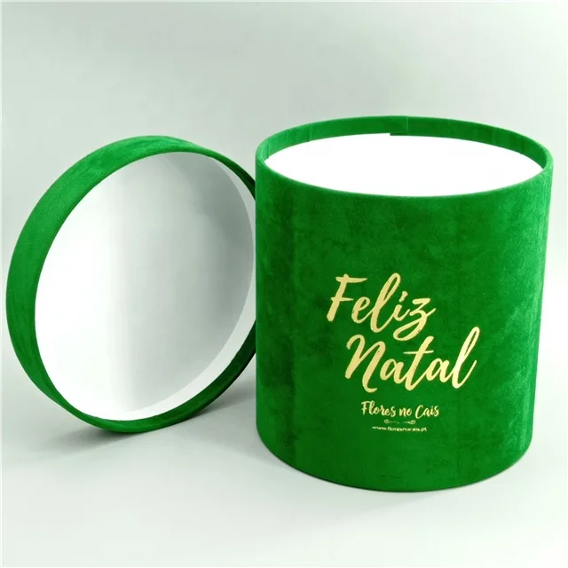 Custom made suede packaging boxes