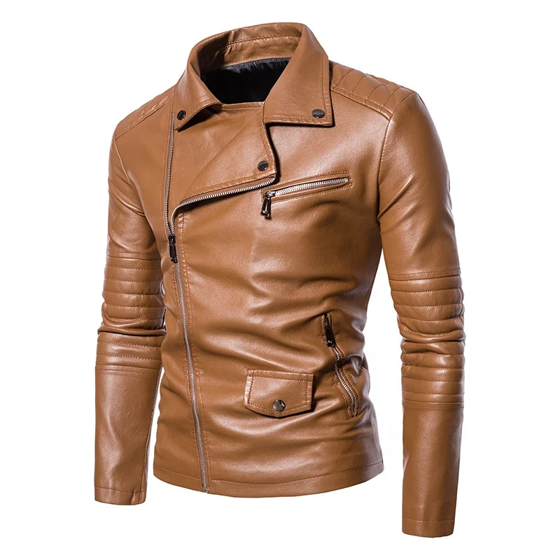 Винтаж RACER из натуральной кожи коричневого цвета; SLIM FIT Ретро байкерская куртка для мужчин