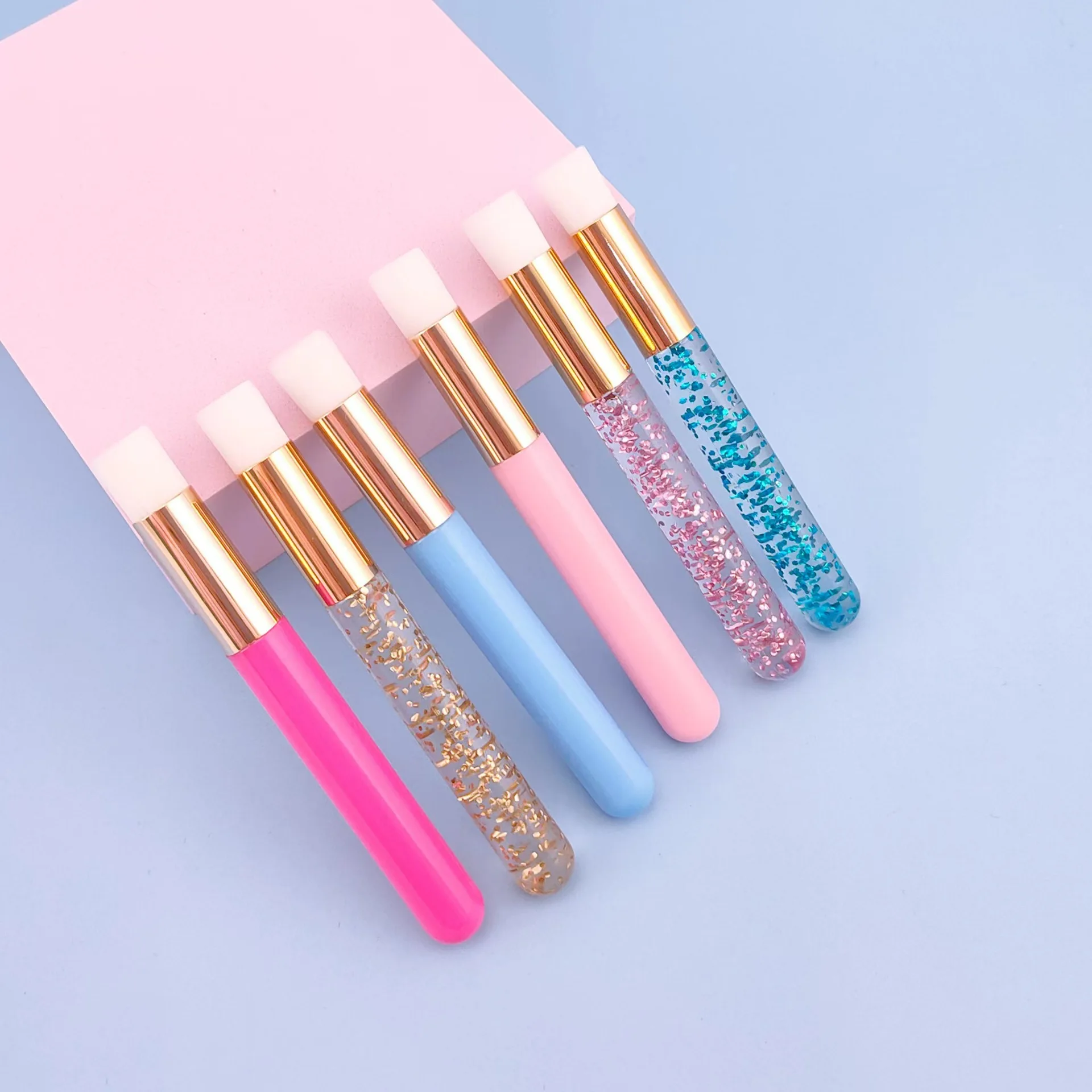 High Quality Soft Eyelash Cleaning Brush Deep Washing Lash Foam Shampoo Cleaning Brush Washing Pore Nose Cleaning Brush
