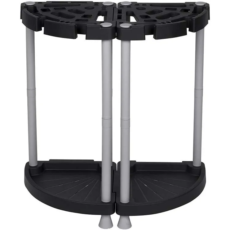 Hot sale garden tool holder organizer in robust plastic useful tool organizer garage Garden Tool Storage Rack