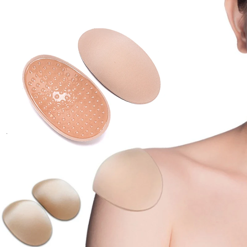 Soft Silicone Shoulder Anti Slip Shoulder Pads For Dress Sewing Accessories Shoulder Enhancer Clothing