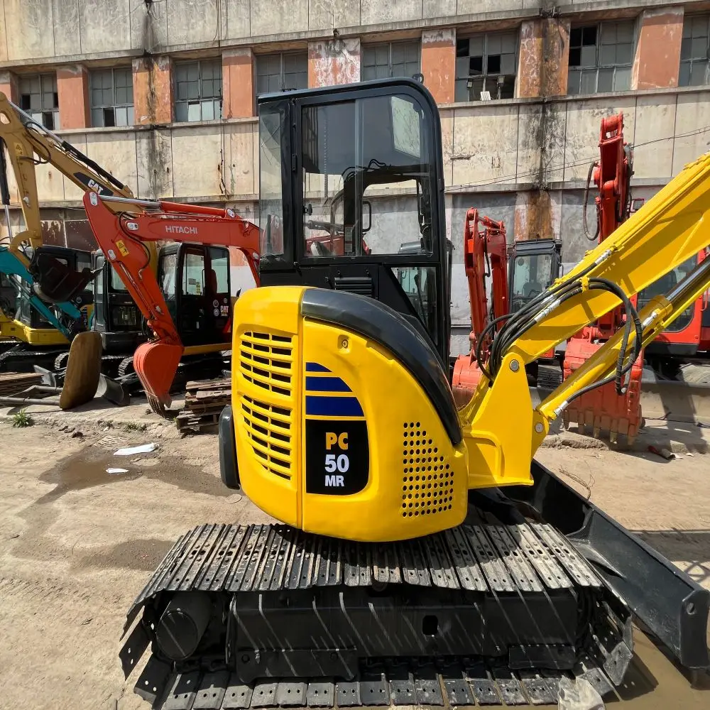 Высококачественный гидравлический экскаватор Komatsu PC50MR 5 тонн лидер продаж подержаная японская коробка передач