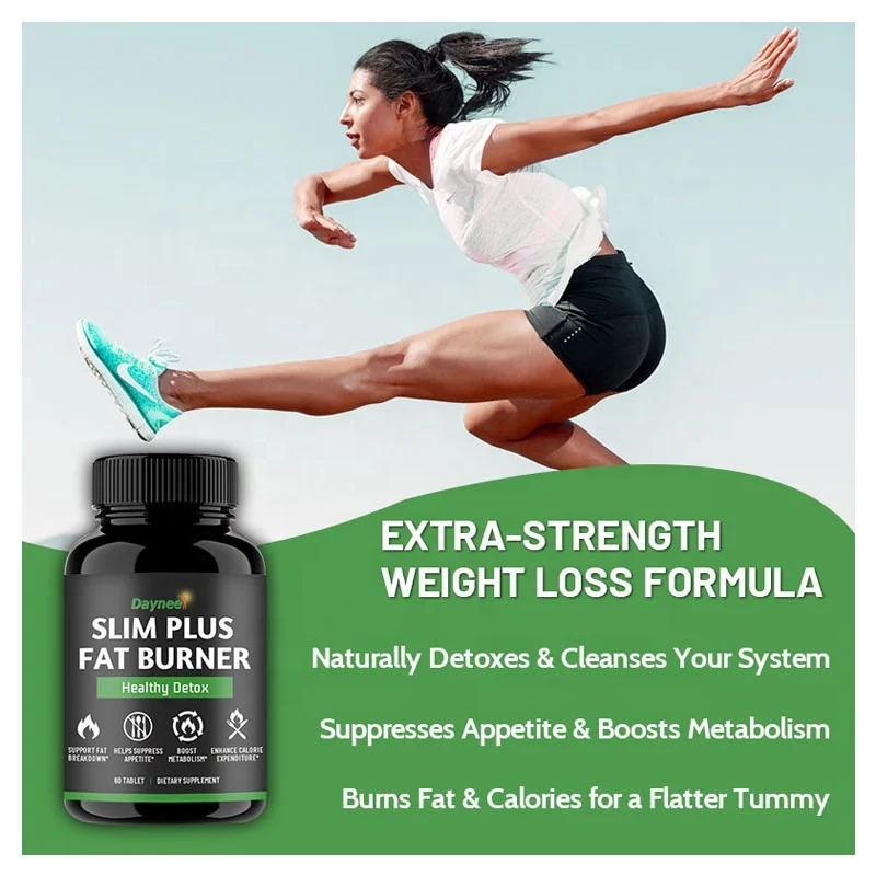 Natural herbal slimming tablets Diet fast and strong slim plus fat burner pills for Supplement