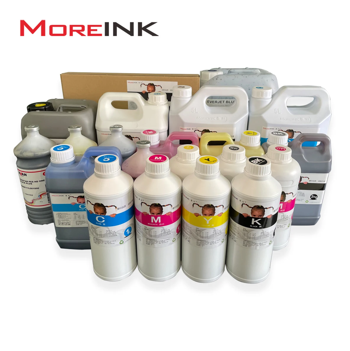 1000ml No Clog Ink Wholesale Low Temperature 500ml Sublimation Dye Ink for I3200 DX4 Dx5 4720 DX6 DX7 Printhead Inkbank Factory