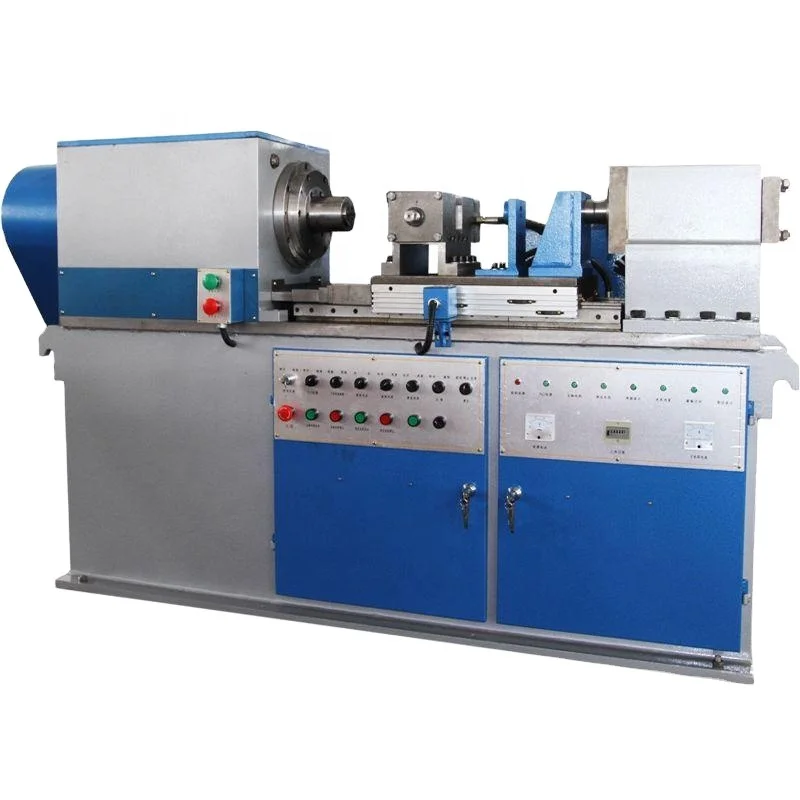 Hydraulic cylinder piston rod friction welding machine