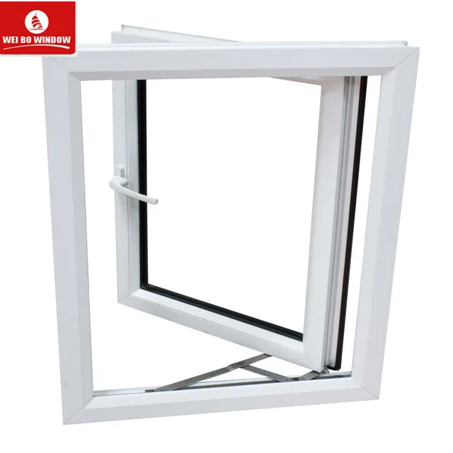 Waterproof UPVC/ PVC/ Plastic Patio Casement/ Swing Window For American