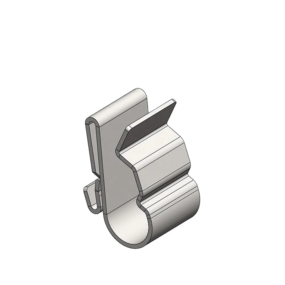 Stainless Factory direct sale Two Lines steel cable clamp solar cable clamp for solar system install