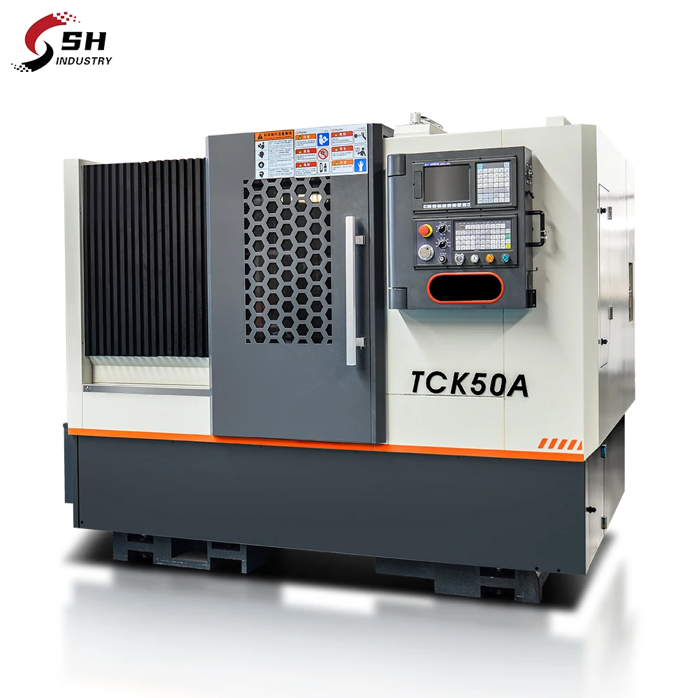 high speed cnc slant bed lathe TCK50 Cnc Lathe For Manufacturing Plant