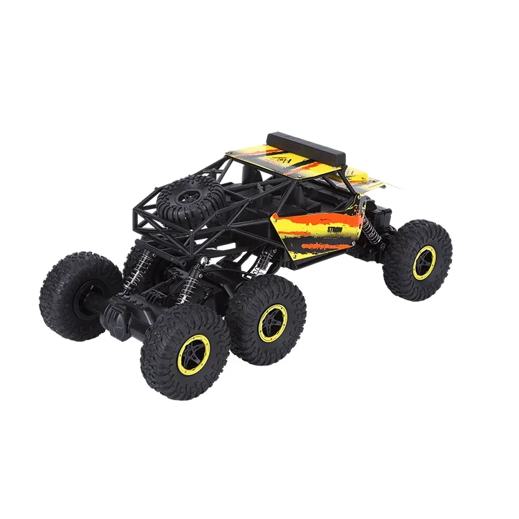 RC Cars Off Road Vehicle 6X6 1:10 Scale Rock Crawler 6WD 2.4G High Speed Drift Remote Control Monster Truck Toys