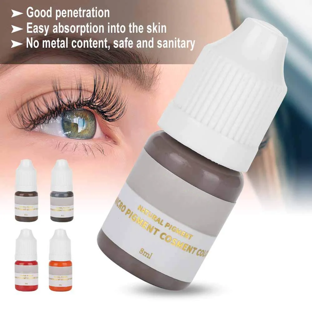 Private Label organic origin perman makeup tattoo pigment ink In Stock