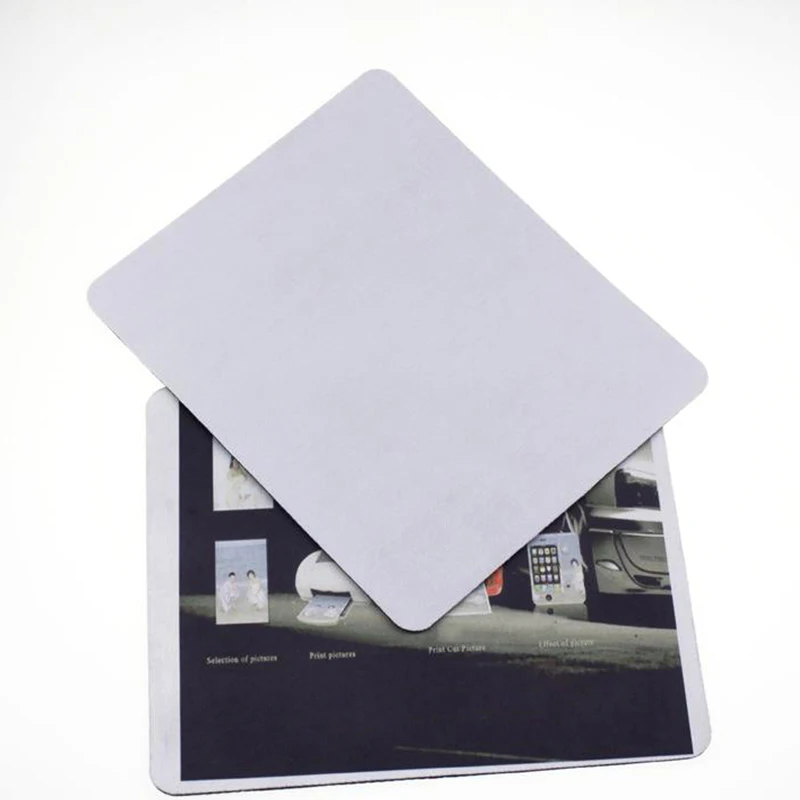 Fuding hot sell custom size white rubber mouse neoprene mat gamer roll mouse pad sublimation blank rubber sheet