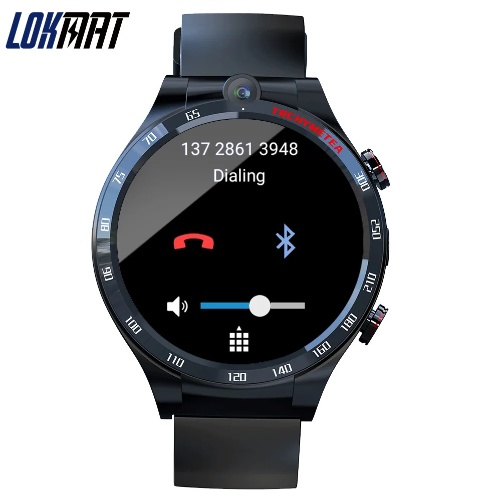 China Manufacturer Front 2 Million/Side 8 Million Camera Dual Camera Sim Card Supported Smart Watch