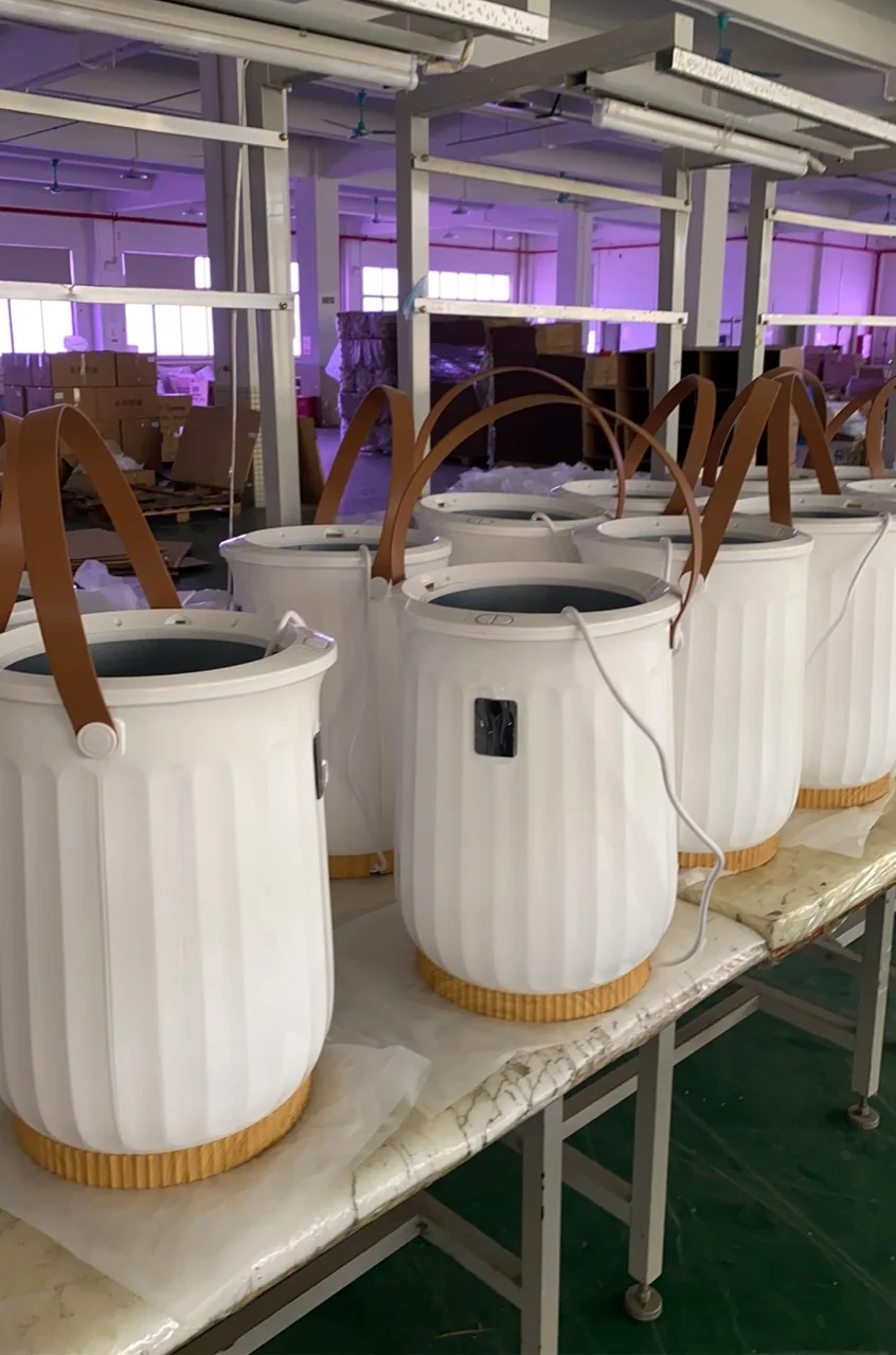 Hot Freestanding Electric Large Heating Towel Warmer Spa Bucket Style Heated Towel Warmer