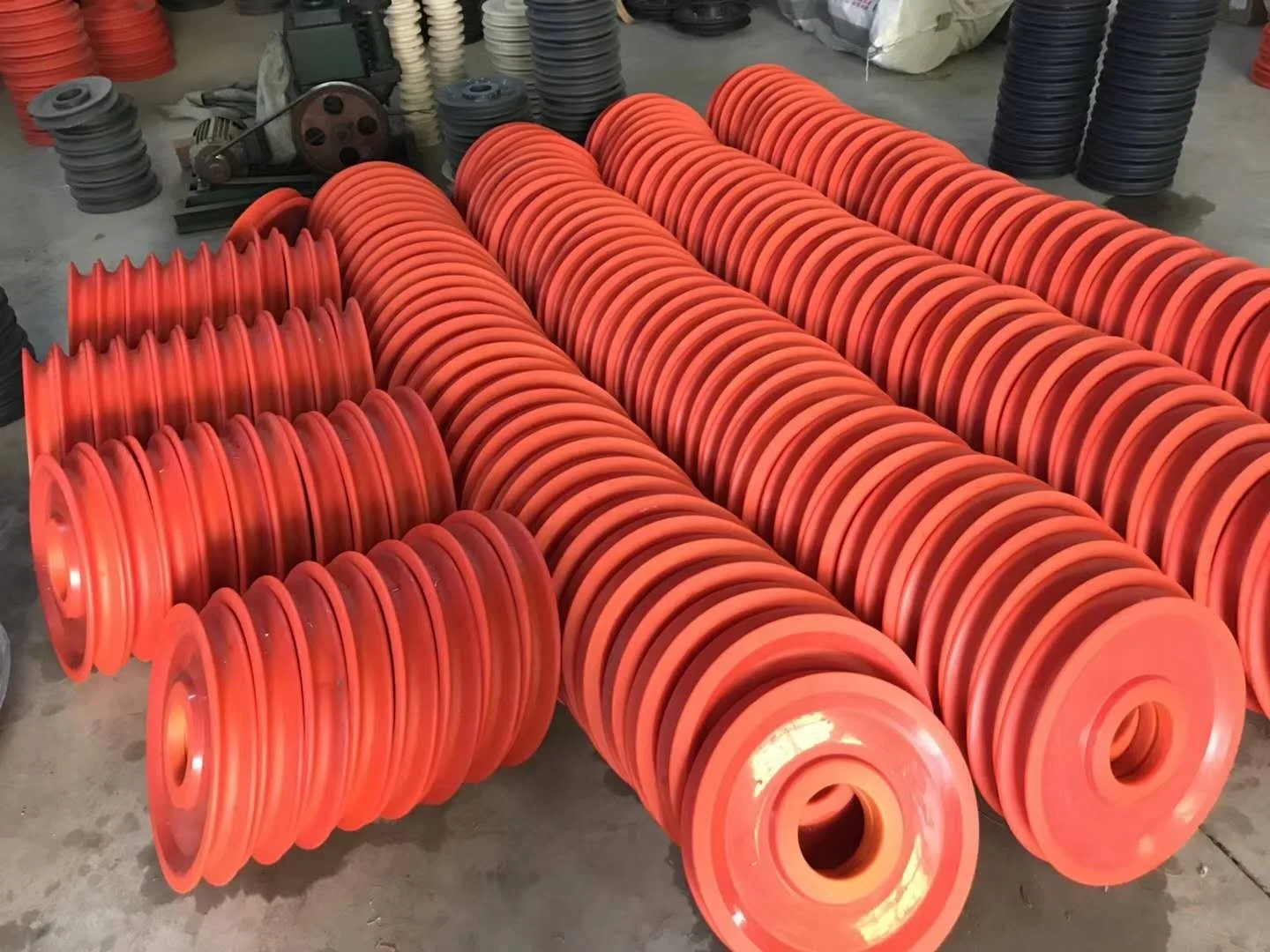 Custom nylon bearing pulley inner diameter 8 10MM clamp wheel guide pulley roller