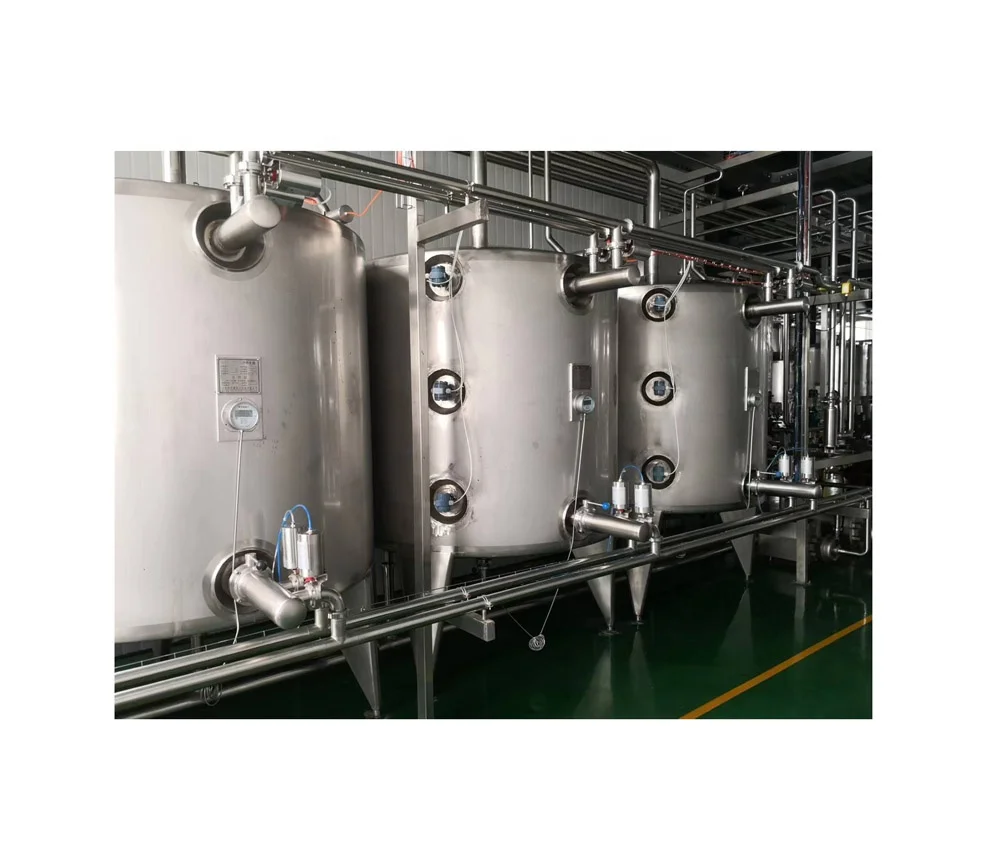 6000b/h tomato puree flavoured juice production line