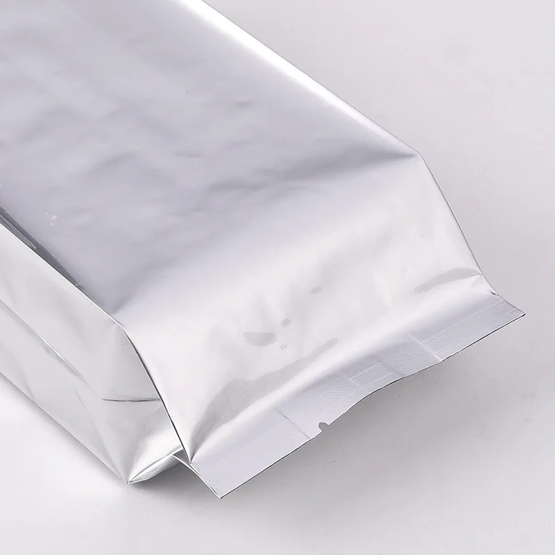 1kg 500g 250g Coffee Packaging Pouch Bags For Coffee Blue Gold White Silver Aluminium Side Gusset Kraft Paper Red Coffee Bag