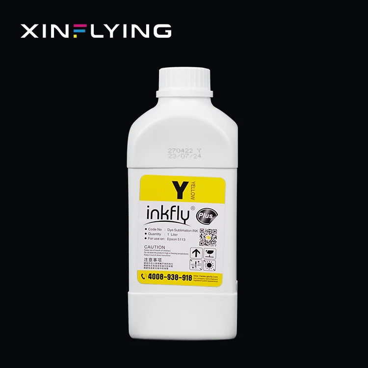 1000ml 4 Colors Dye Sublimation Ink For 5113 Printhead