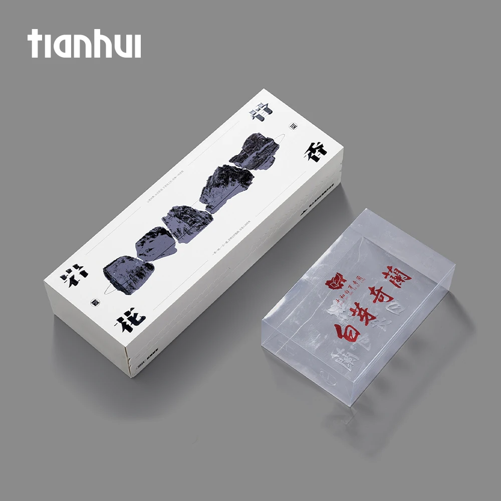 Tianhui Wholesale Paper Gift Boxes Collapsible with Zipper Opening Gifts Packaging Boxes Simple Folding Zipper Box