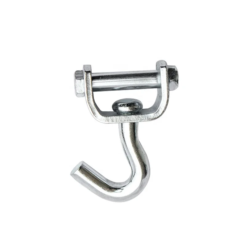 RY 1.5' Hardware Carbon Steel Galvanize Forged Grappling Hook Swivel J Hook