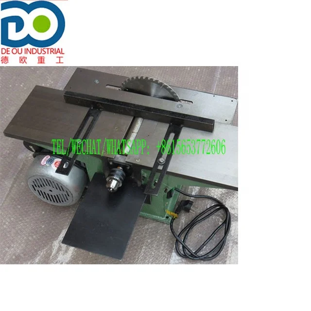 Portable table multi functional combined woodworking machine portable planer  portable jointer
