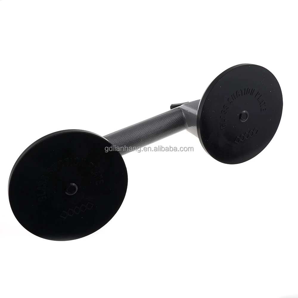 Double Aluminium Tile Sucker Plate Lifter 100 kg Vacuum Glass Suction Cup Car Dent Puller Hand Tool