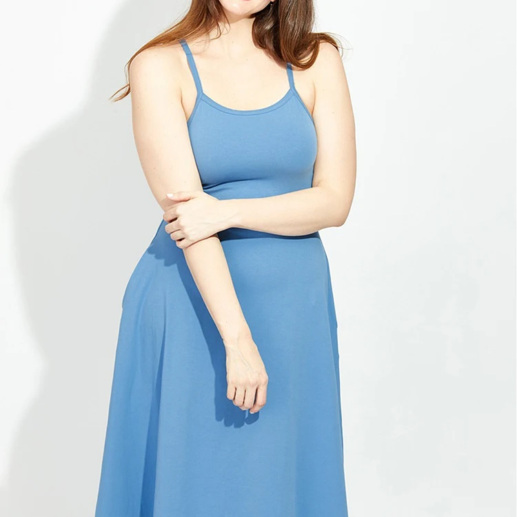 
Summer plus size 2021 fit and flare midi club dinner dresses and skirts 