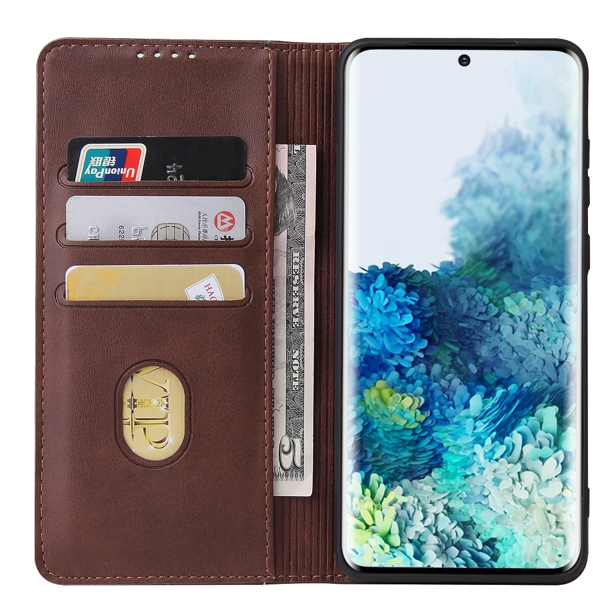  Кожаный деловой Магнитный флип-чехол-бумажник для Samsung Galaxy S10 A70e A11 A41 Lite S20 Ultra A71