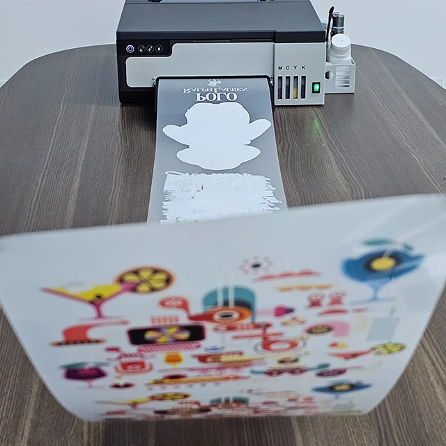 XP600 DTF Inkjet Printer Impresora A4 DTF T Shirt Cloth Sticker Garment Printing Machine XP600 A4 DTF Printer