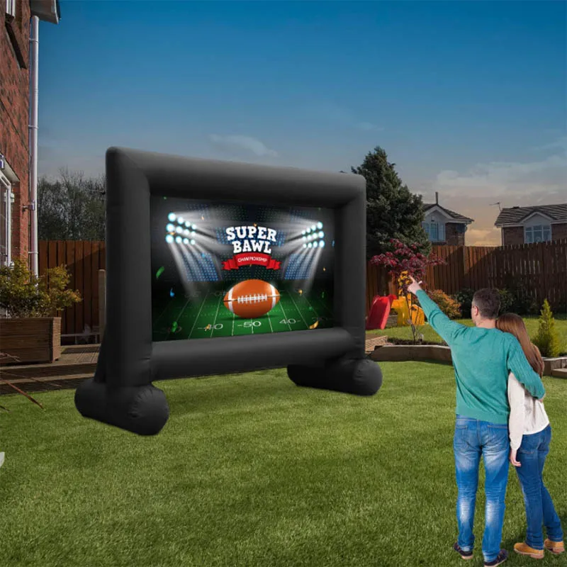 16ft Movie Screen Giant inflatable Cinema Screen Outdoor Inflatable Screen For Sale