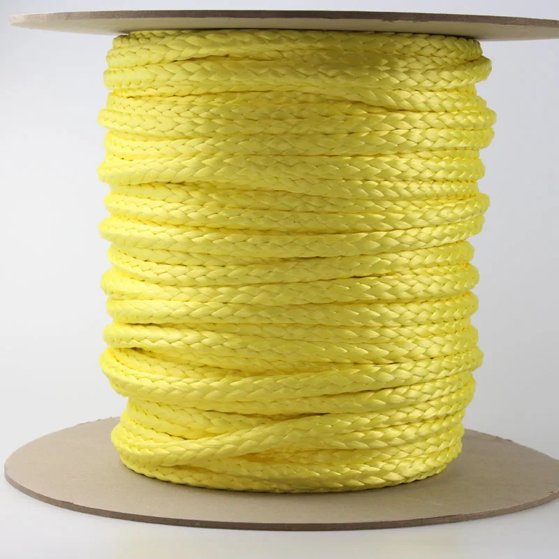 10mm 91KN High strength Customizable Anti-corrosion Marine Ropes anti-UV UHMWPE Rope For Playground or ClimbingSafety Rope