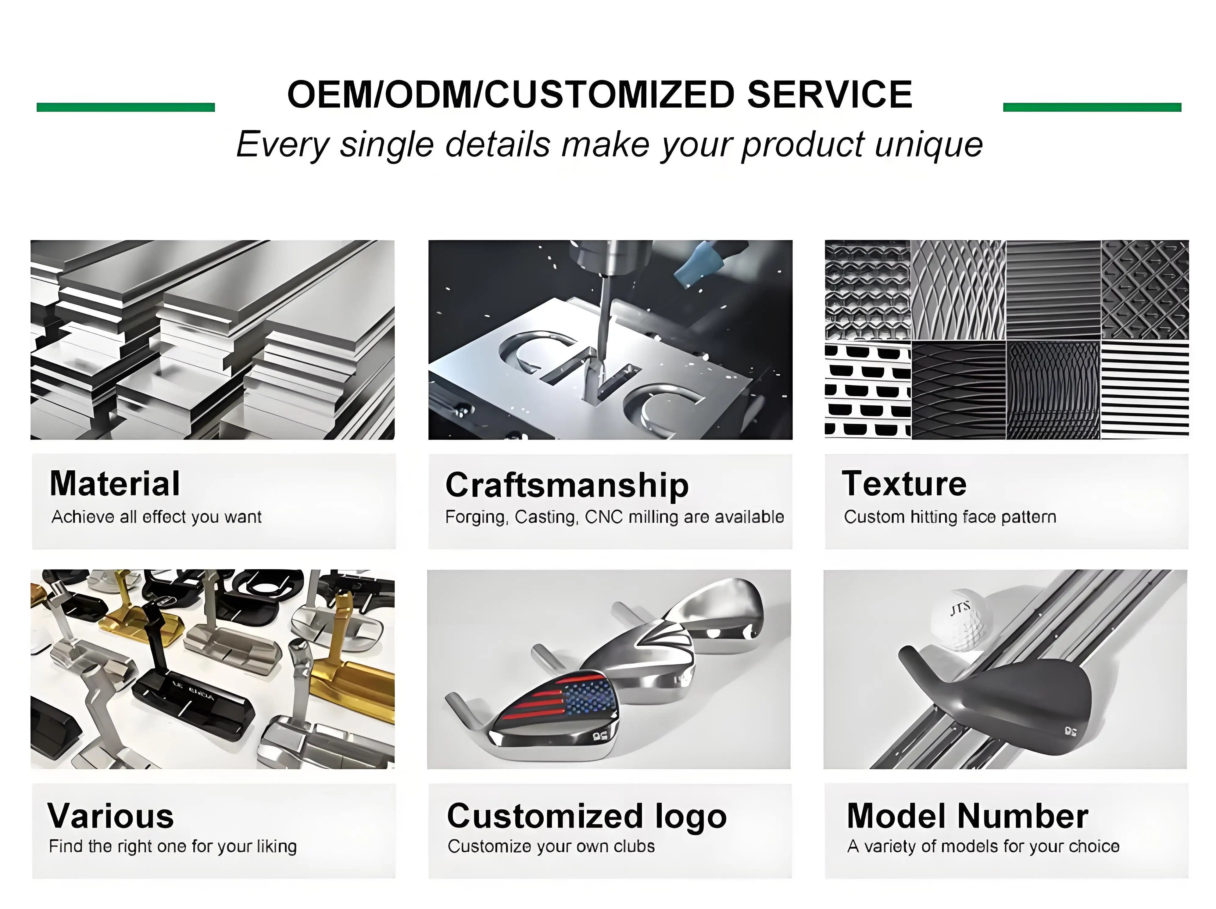 USGA conforming OEM Golf Clubs Irons Custom Design Logo Left/Right Handed Steel Set Golf Iron Head