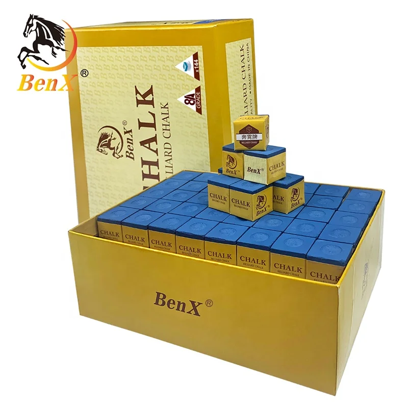 BenX premium бильярдный мел 8A качественная 144