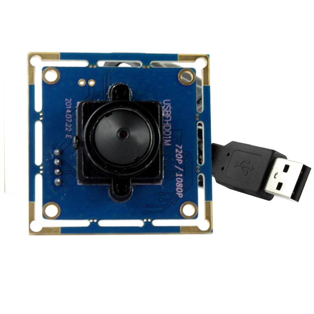 ELP 2MP FHD USB Webcam Mini Camera Module 30fps 1080P USB with Camera 3.7mm Tiny Lens Webcam with USB2.0 Webcam