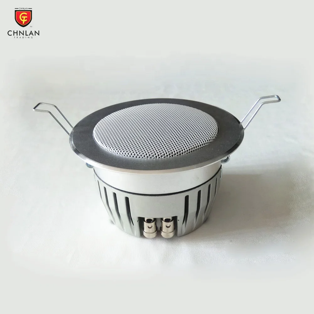 Мини Hi-Fi звук 20 Вт 8 Ом металлический 3-дюймовый потолочный динамик с крышкой мини-потолочный