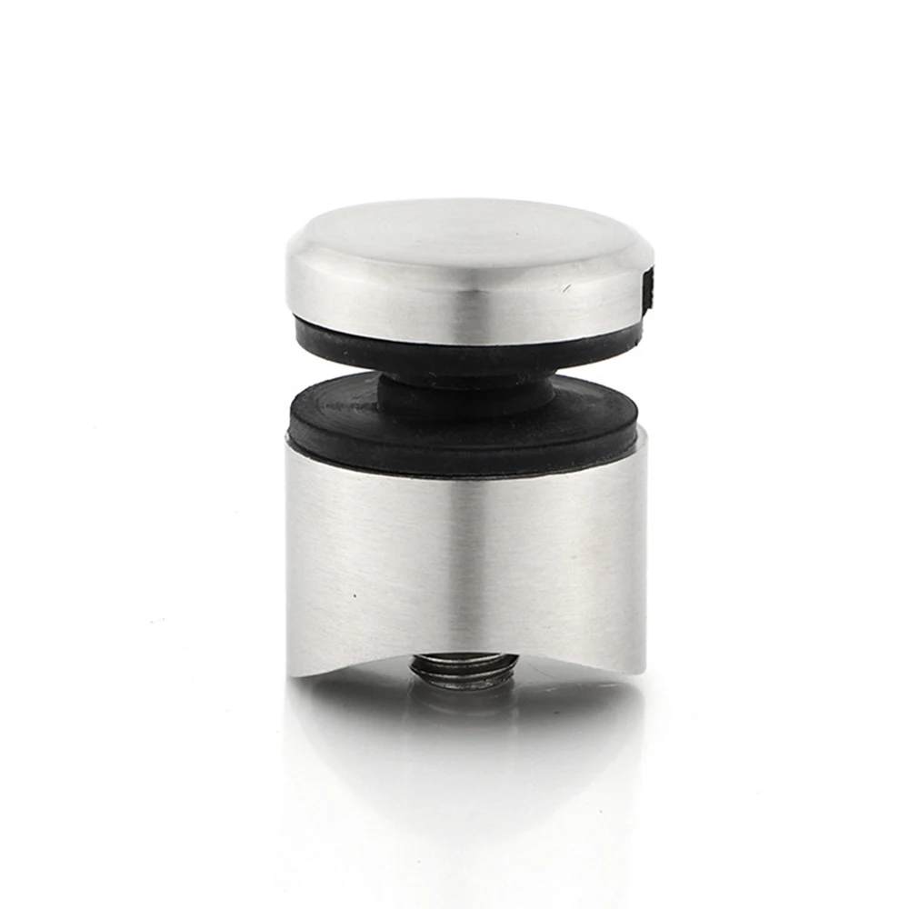 High Quality Heavy Duty Glass Balustrade Railing Side Mounted U Channel Spigot Indoor/Outdoor Stainless Steel Standoff