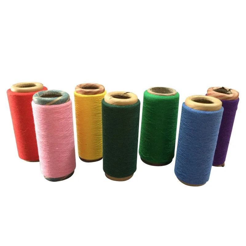 Regenerated Cotton Yarn  Recycled Blended Yarn Weaving Cotton