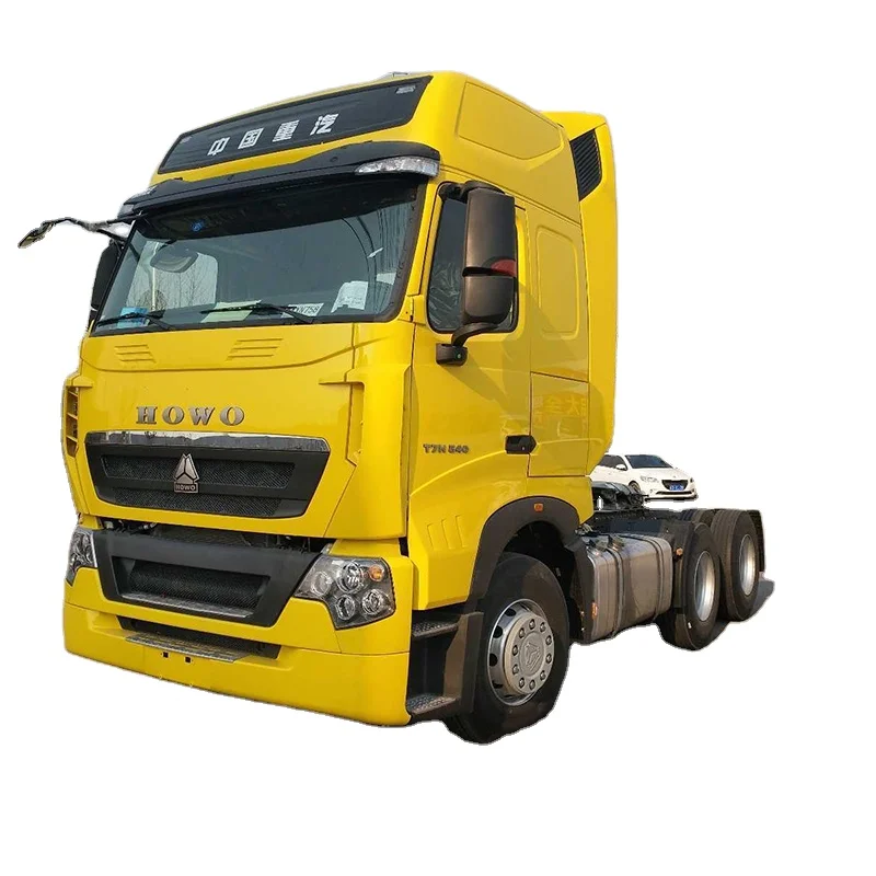 New Products Sinotruk TH7 Howo 7 6x4 Tractor Truck Inline Six - Cylinder 420hp High Horsepower Used Howo Tractor Head For sale