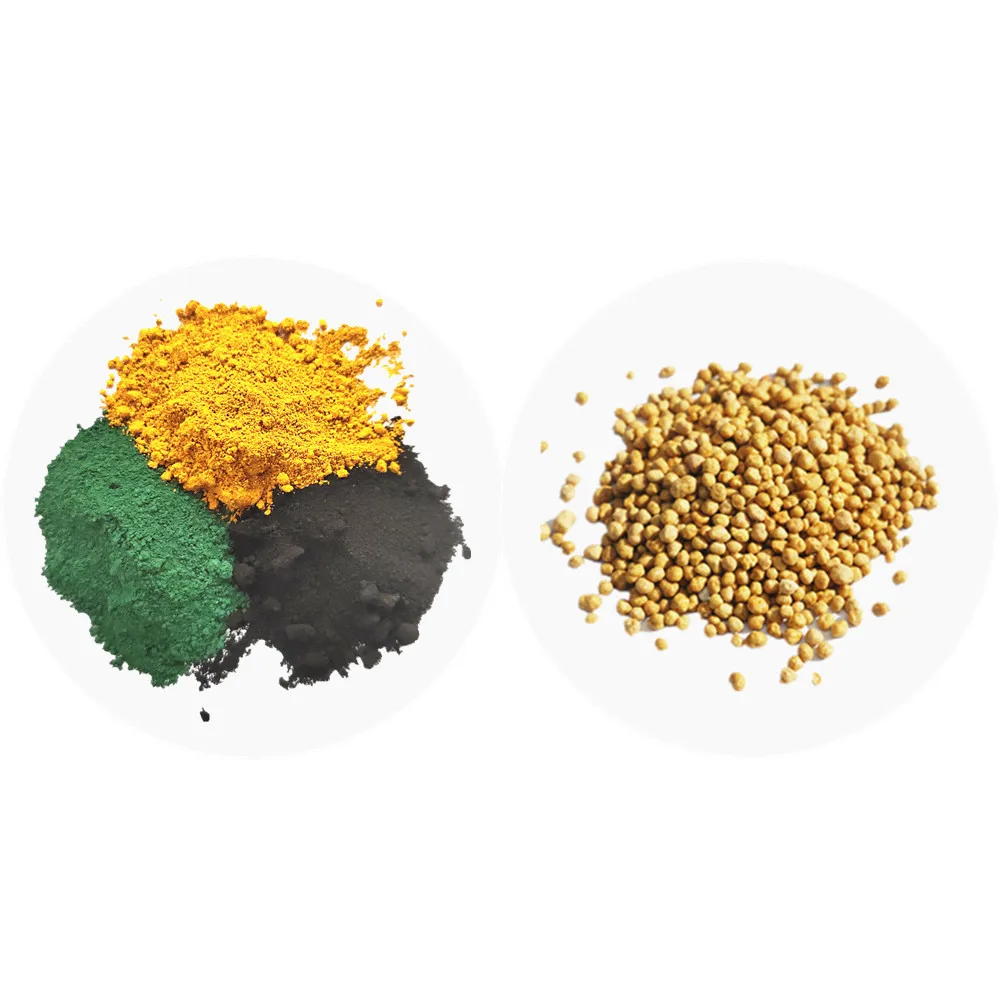 fertilizer dye colour oxyde de fer jaune  4313 iron oxide yellow