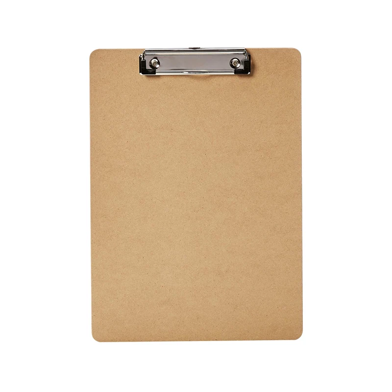 Hot Sale Custom A4 File Burlywood Clip Board for Office School Hospital