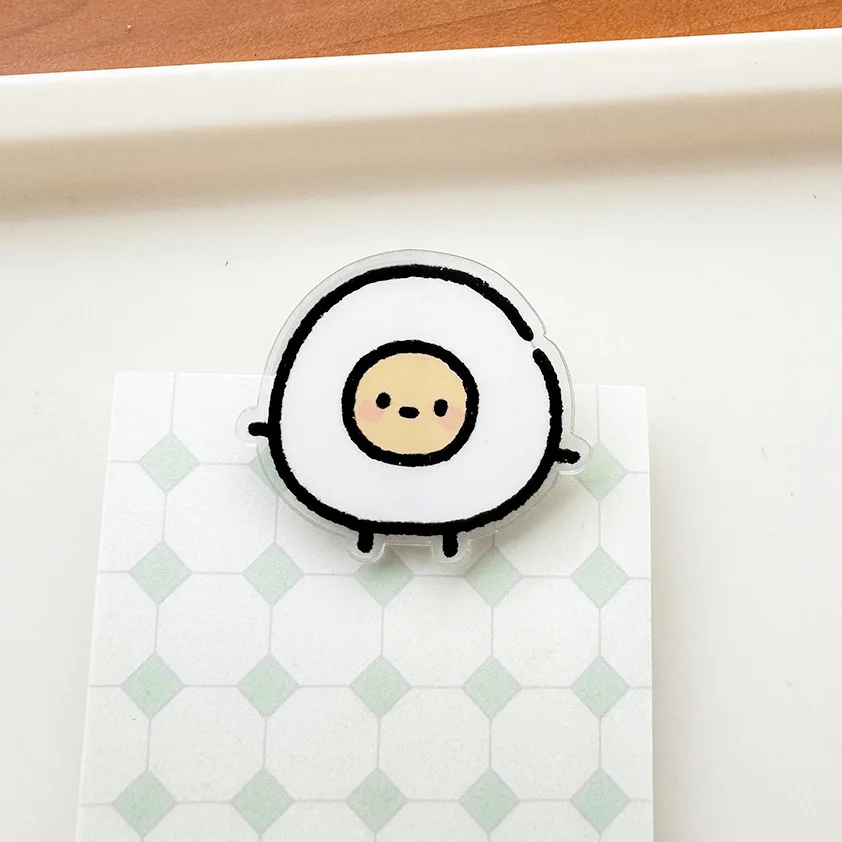 Gifts sealing vegetable shape PP clip mini cartoon cute sticky note binder