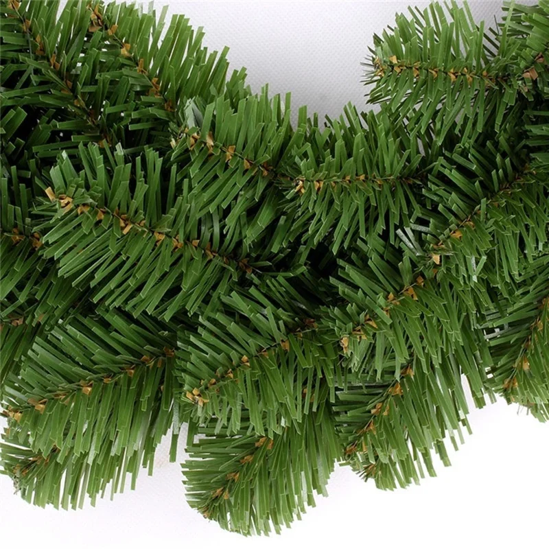 Home Party Christmas Decoration 50cm round pvc tips christmas wreath decor