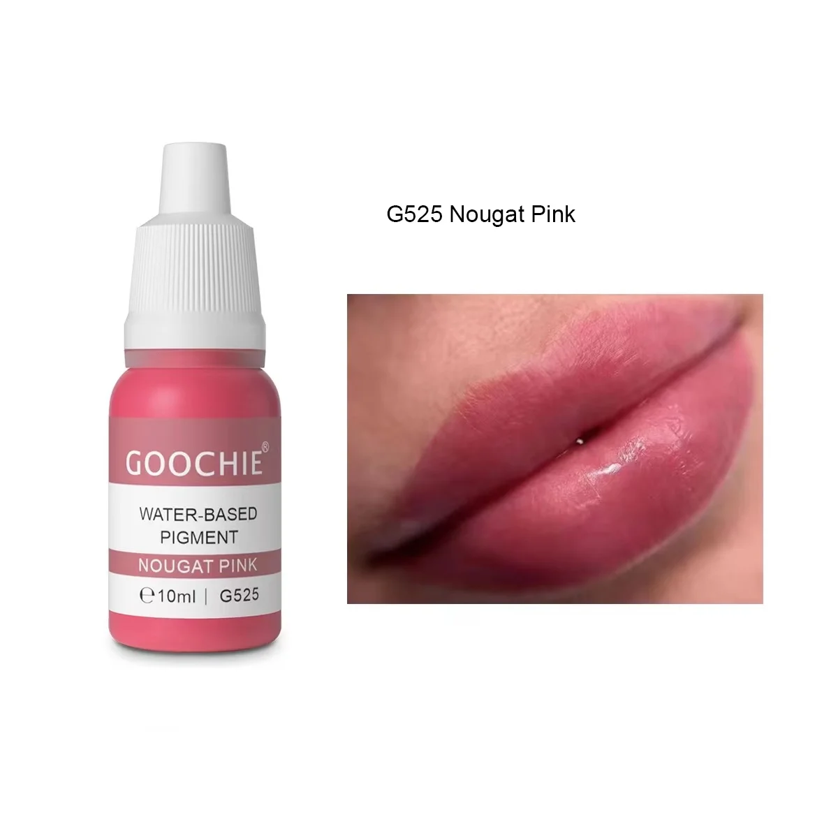 Goochie 18 colors semi organic liquid water based micro pigment EU standard machine permanent makeup pigment