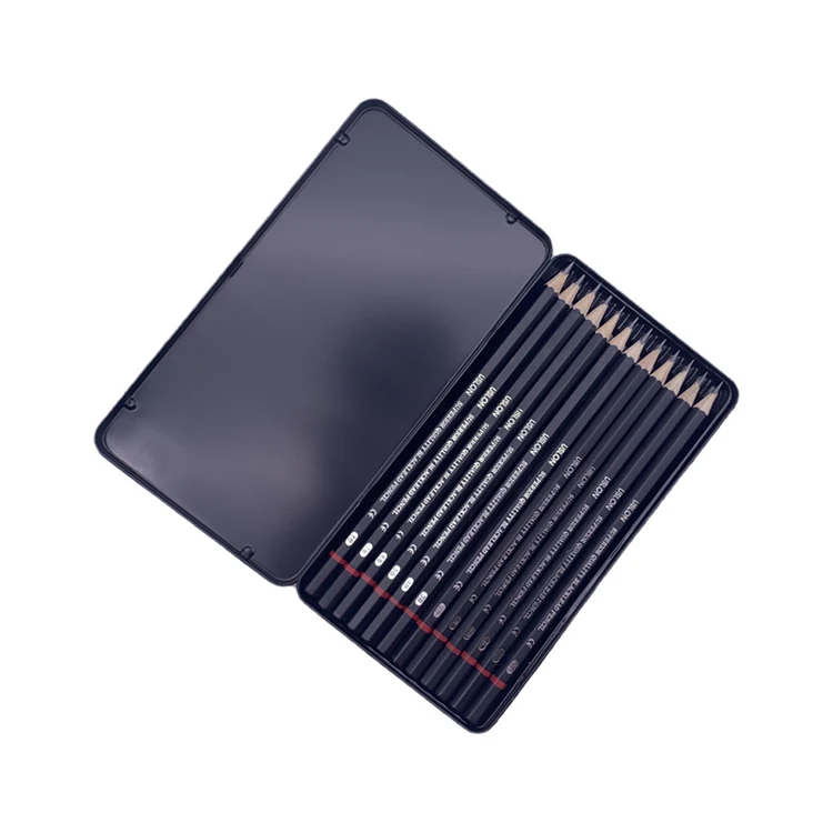 2022 New products eco-friendly drawing pencils non-toxic sketch pencil set for drawing