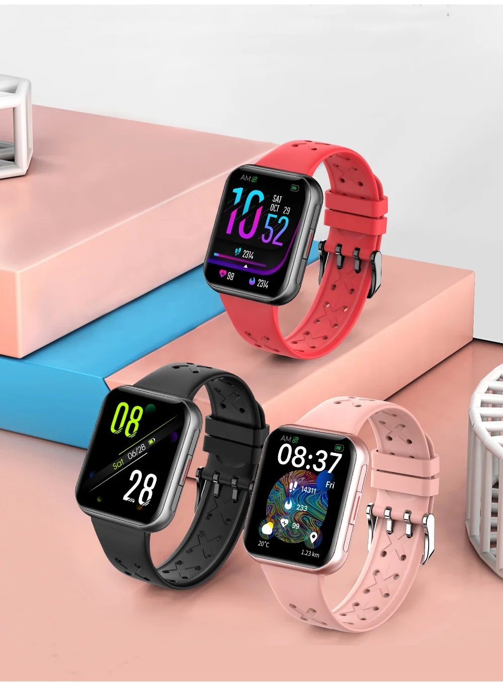 Чигу G16pro 1 69 дюймов малыш завод T500 Reloj Смарт-часы цена ip68 True точные измерения кислорода в крови Смарт часы для