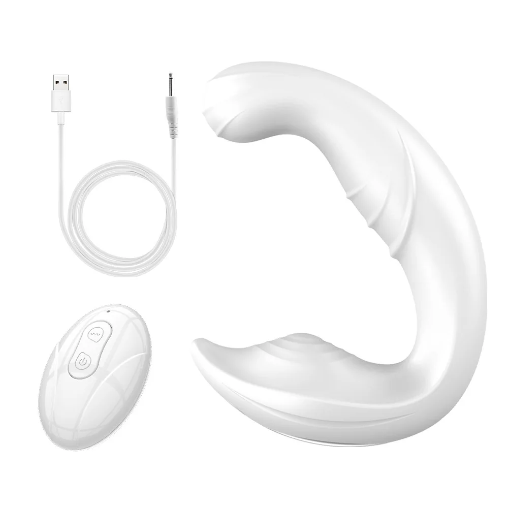 Anal Vibrator Wiggle Prostate Massager, Male Prostate Vibrator Remote Controlled Wiggle and Vibration