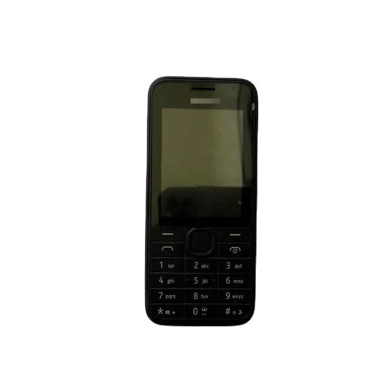 WholesaforNokia 208 uses 2.4-inch QVGA display 64MB memory and 256 memory to support the sales of microSD card used mobile phone
