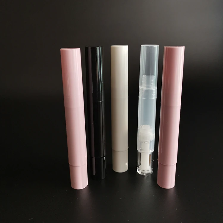 5ml empty lip gloss pen skin care cream lotion Plastic Tube eye cream bottle essential oils Nutritional liquid Rotary pen